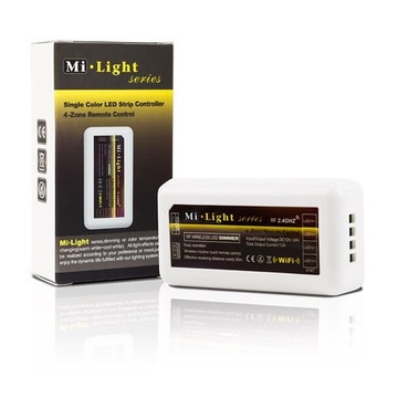 Контроллер + Пульт управления светодиодными лентами Диммер на 4 зоны.