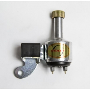 ПРАВАЯ динамо-машина с 2 кабелями - АЛЮМИНИЙ 6 В/3 Вт