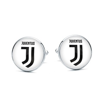 Spinki do mankietów JUVENTUS klub piłkarski kibic