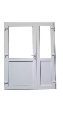 DRZWI ZEWNĘTRZNE SKLEPOWE TARASOWE PCV 160-210