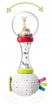 Набор для рождения жирафа Софи: погремушка и открытка для самых маленьких