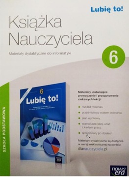 Lubię to klasa 6 sprawdziany testy Nowa Era ksiązka nauczyciela