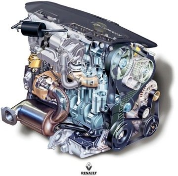 ДВИГАТЕЛЬ 1.9 DCI RENAULT ESPACE IV, УСИЛЕННЫЙ