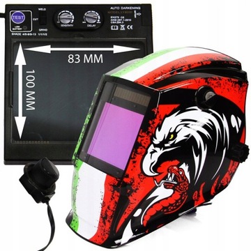 СВАРОЧНАЯ МАСКА АВТОЗАТЕМНЯЮЩИЙСЯ ФИЛЬТР ДЛЯ ШЛЕМА