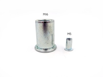 Заклепка-гайка M16 - ОЦИНКОВАННАЯ