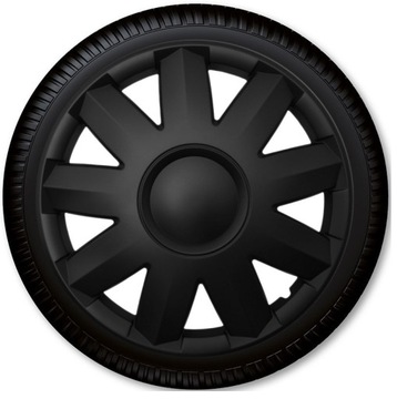KOŁPAKI 14 CZARNE do opel fiat ford vw citroen 15