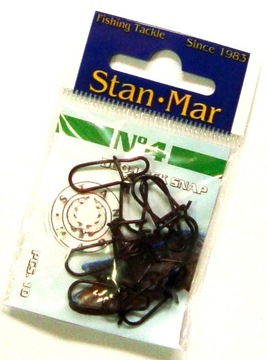 Agrafka Duo-Lock 4 Stan-Mar 10szt