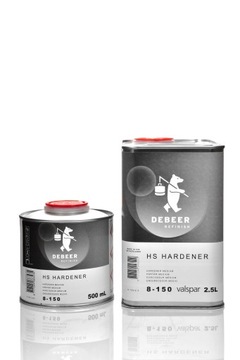 Прозрачный лак DeBeer 8-104 1л и стандартный компаунд