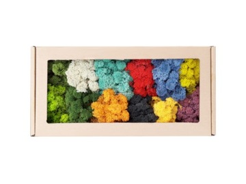 Норвежский крабовый мох SAMPLE Mix Color NOR 400г