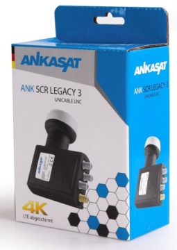 Четырехконвертер UNICABLE+SCR3