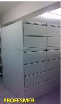 ШКАФ ДЛЯ МЕДИЦИНСКИХ КАРТ SZK 318, 3 ящика B5