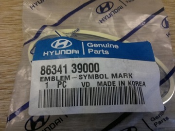 HYUNDAI SONATA ZNAKY ZNAK 86341 39000