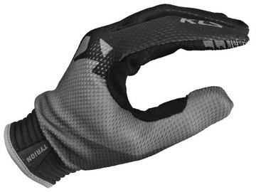 СЕРЫЕ ВЕЛОСИПЕДНЫЕ ПЕРЧАТКИ KELLYS TYRION ДЛИННЫЕ / S