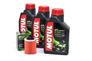 ZESTAW OLEJ MOTUL 5100 FILTR OLEJU CF MOTO 520 17-