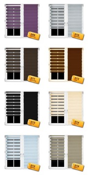 Рулонные шторы День и Ночь Мини Рулонные шторы 98х150см 24Ч !!!!!