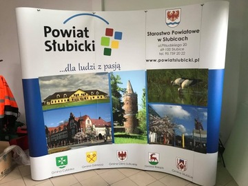 ŚCIANKA REKLAMOWA ARKADOWA 4x3 POPUP +PROJEKT 72H