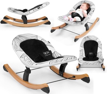 KINDERKRAFT FINIO кресло-качалка белый