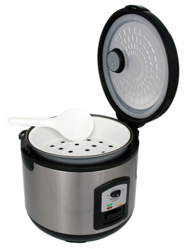 Электрическая рисоварка для приготовления риса с овощами, 1000 Вт, 1,5 л