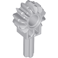 LEGO Zębatka z osią 24014 szara jasna - 2 szt.