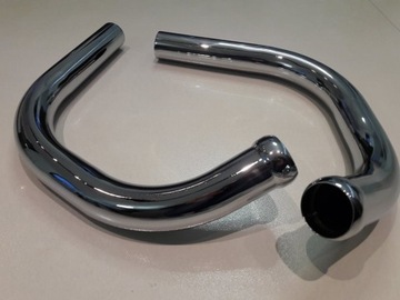 Длинные колена 59см Jawa 350 12v 638 прямой глушитель