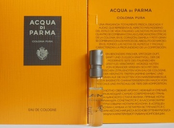 ACQUA DI PARMA COLONIA PURA 1,5 ml. EdC