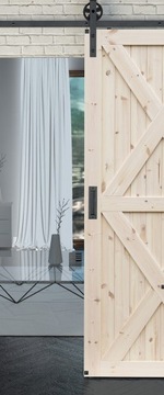 Раздвижная система IZYDA Рустикальное ретро LOFT BLACK