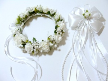 причастный венок на булочке, причастные венки на булочке