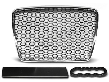 GRILL ATRAPA AUDI A6 C6 09-11 RS CHROM