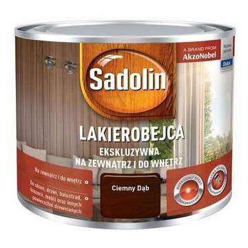 SADOLIN LAKIEROBEJCA EKSKLUZYWNA 0,25L CIEMNY DĄB