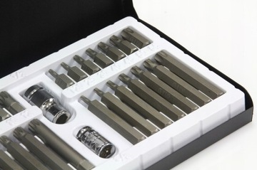 TORX Шлицевые шестигранные ключи, 40 шт. НАБОР МЕТАЛЛИЧЕСКИХ КЛЮЧЕЙ CrV