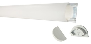 Zaślepka do PROFIL ALU GIĘTYCH do taśm LED 2szt