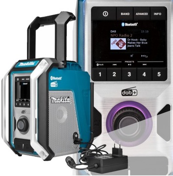 MAKITA DMR115 DAB+BLUETOOTH Radio Budowlane NOWOŚĆ