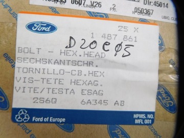 Болт шкива коленвала 1487861