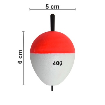 НАБОР ЖИВЫХ ПОПЛАВКОВ, 10 шт.