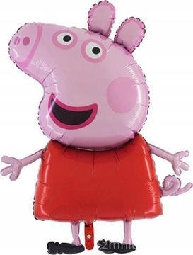 Balon Foliowy Świnka Peppa 90 cm Urodziny 1-9