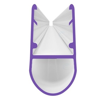 Uszczelka progowa dolna 7 8 mm 100cm US-02-8