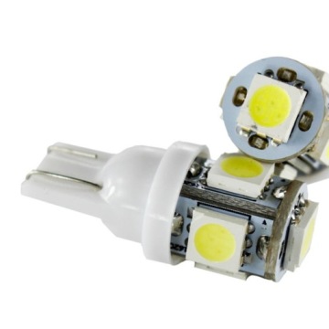 СВЕТОДИОДНАЯ ЛАМПОЧКА 5 SMD 5050 W5W T10 АРТ. БЕЛАЯ