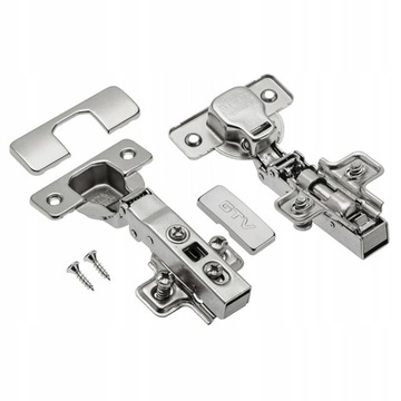 Zawias meblowy cichy domyk 11 szt GTV