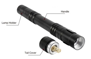 Светодиодный тактический фонарик CREE Q5 ПОИСК НОВОГО XPE