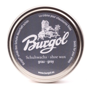 Pasta Wosk do butów 100 ml Szary Burgol