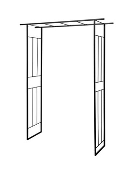 PERGOLA OGRODOWA METAL ŁUK 220x180CM 20 kg MOCNA!!