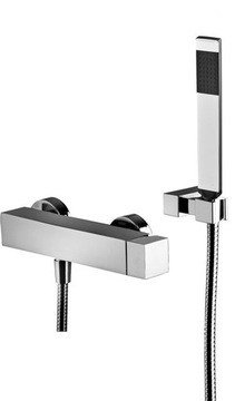 Łódź PAFFONI ELLE bateria natryskowa ścienna chrom