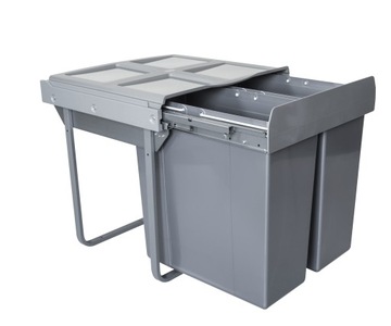 Kosz na śmieci Segregator 600mm ML 609-2