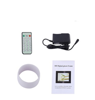 DIGITAL FRAME 12-дюймовый USB SD-пульт дистанционного управления часами, 1280x800 пикселей