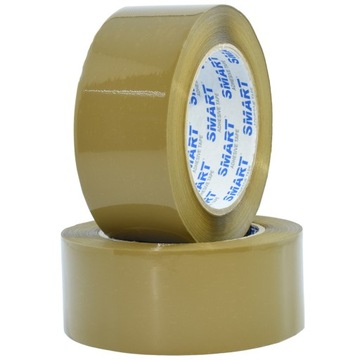 36x Taśma samoprzylepna pakowa Brąz 48x144 Smart