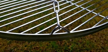 ПРОВЕРЕННЫЙ ГРИЛЬ 190СМ + РЕШЕТКА 70 ХРОМ + КАМИН