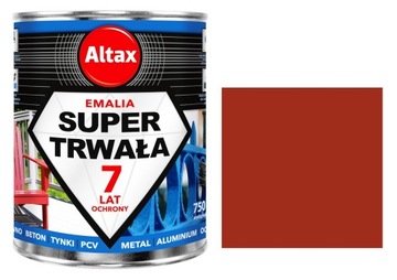 ALTAX EMALIA SUPER TRWAŁA 0,75L - FARBA - ORZECH