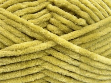 Chenille 2 m - Apple Green