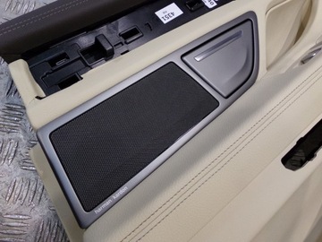 BMW G11 G12 TAPICERKA BOCZEK DRZWI PRZÓD TYŁ BEŻ