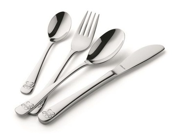 НАБОР СТОЛОВЫХ ПРИБОРОВ AMFA 4 ДЕТСКИЙ TEDDY BEAR НАБОР TEDDY BEAR ДЕТСКИЙ СЕЙФ